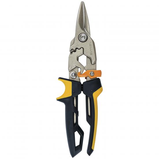 FISKARS PowerGear Metal Levha Makası - Düz Kesim FISKARS PowerGear Metal Levha Makası - Düz Kesim