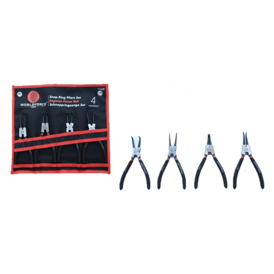 WORLDFORCE Segman Pense Seti 4 Parça 11438