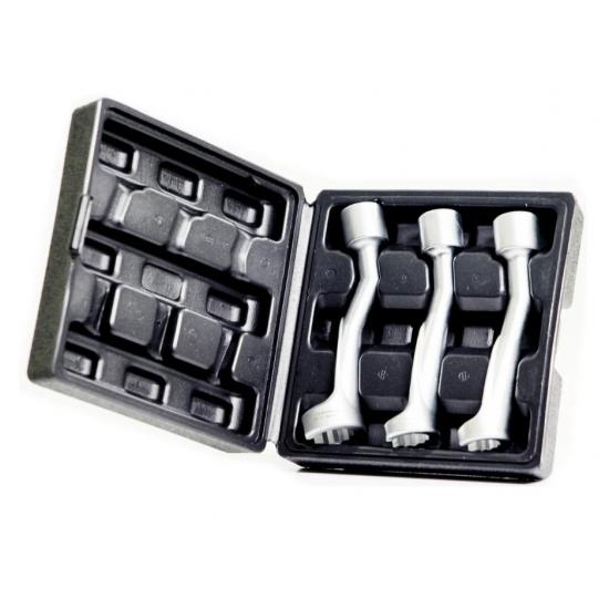 WORLDFORCE Enjektör Lokması Seti 3 Parça L-Şekilli 1/2"