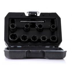 WORLDFORCE Hasarlı Somun Sökme Seti 10 Parça 3/8’’ WORLDFORCE Hasarlı Somun Sökme Seti 10 Parça 3/8’’