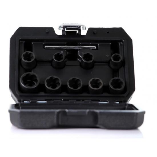 WORLDFORCE Hasarlı Somun Sökme Seti 10 Parça 3/8’’