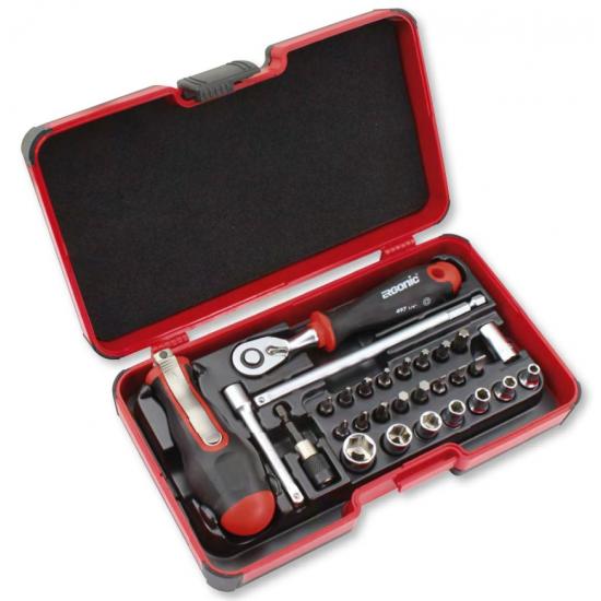 FELO KUTULU 1/4" LOKMA - BİTS UÇ TAKIMI 29 PARÇA FELO KUTULU 1/4" LOKMA - BİTS UÇ TAKIMI 29 PARÇA