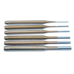 NT TOOLS 6 Parça Düz Pim Uzun Zımba Takımı