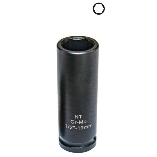 NT 1/2" CrMo Uzun Metrik Darbeli Lokma NT 1/2" CrMo Uzun Metrik Darbeli Lokma