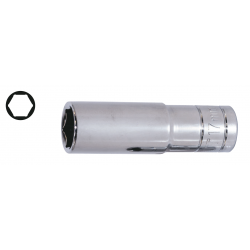 NT 1/2" CrV Uzun Altı Köşe Lokma