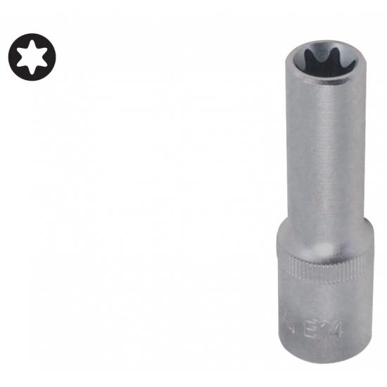NT 1/2" CrV Uzun E Tipi Torx Lokma NT 1/2" CrV Uzun E Tipi Torx Lokma