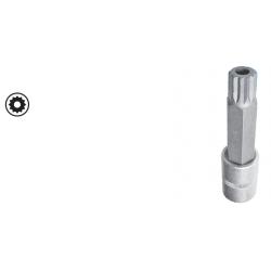 NT 1/2" CrV Uzun M Tipi Delikli Lokma