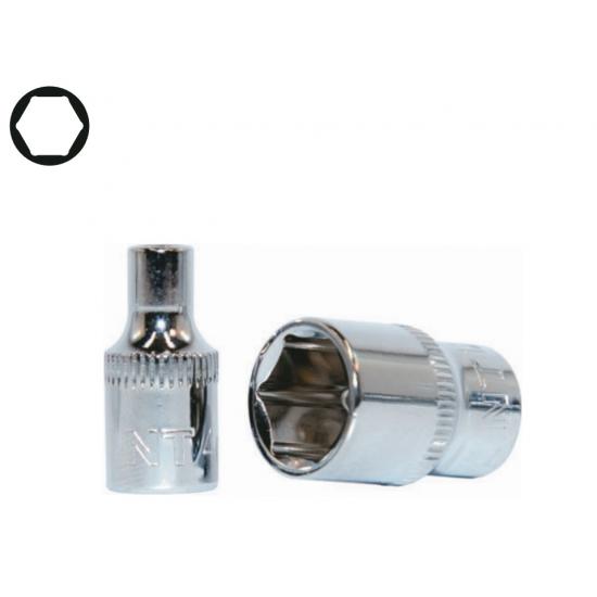 NT 1/4" CrV Altı Köşe Lokma