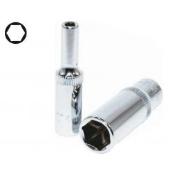 NT 1/4" CrV Uzun Altı Köşe Lokma