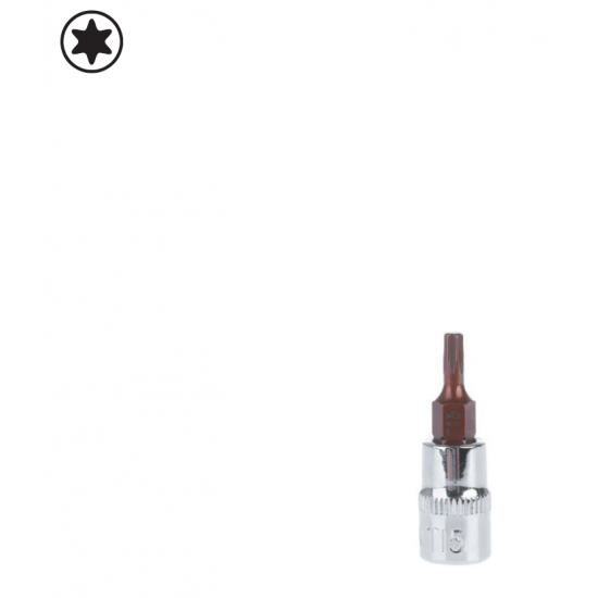 NT 1/4" S2 Torx CrV Lokma