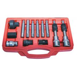 NT 13 Parça Alternatör Sökme Takma CrV Somun Bits Seti NT 13 Parça Alternatör Sökme Takma CrV Somun Bits Seti