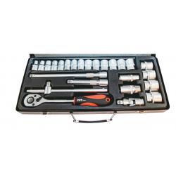 NT 26 Parça 1/2" Yıldız CrV Lokma Seti