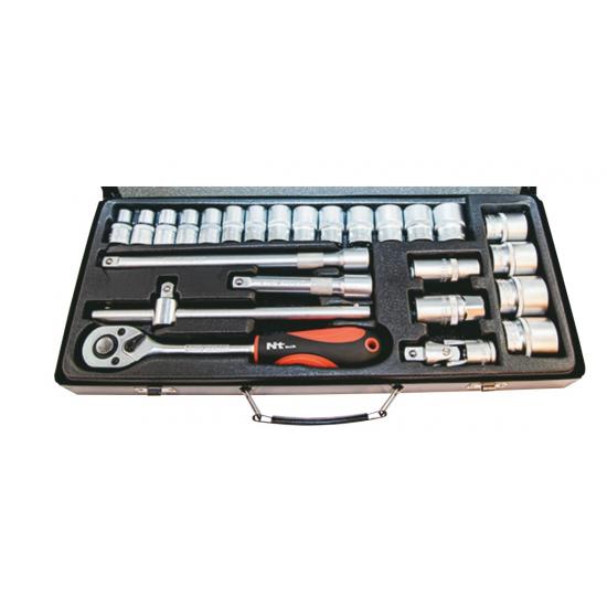 NT 26 Parça 1/2" Yıldız CrV Lokma Seti NT 26 Parça 1/2" Yıldız CrV Lokma Seti