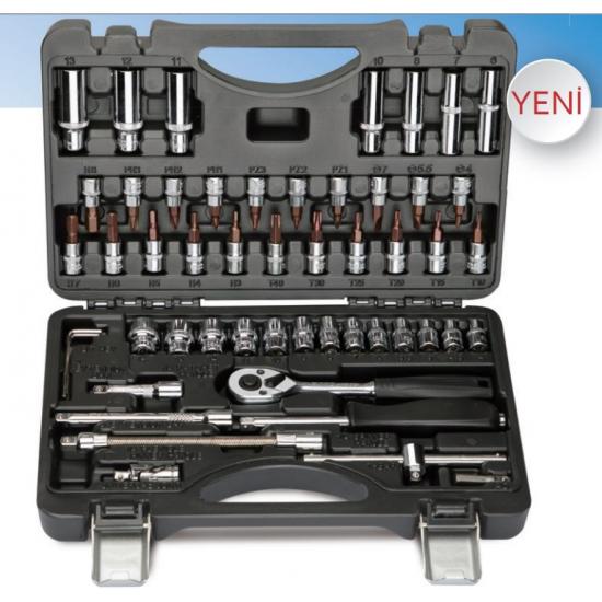 NT 52 Parça 1/4" CrV S2 Bits & Lokma Seti NT 52 Parça 1/4" CrV S2 Bits & Lokma Seti