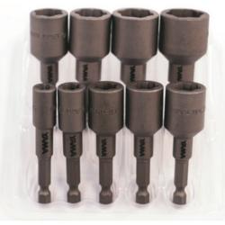 YAMA 9 Parça 1/4" CrMo Yıpranmış Cıvata ve Bozuk Somun Sökme Bits Lokma Seti YAMA 9 Parça 1/4" CrMo Yıpranmış Cıvata ve Bozuk Somun Sökme Bits Lokma Seti