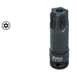 YAMA HAVALI 1/2" CrMo Altı Köşe Delikli Torx Lokma