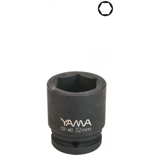 YAMA HAVALI 3/4" CrMo Metrik Lokma
