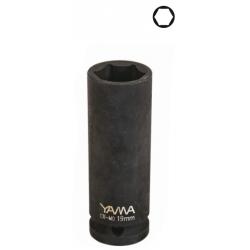 YAMA HAVALI LOKMA 1/2" CrMo Uzun Metrik Lokma YAMA HAVALI LOKMA 1/2" CrMo Uzun Metrik Lokma