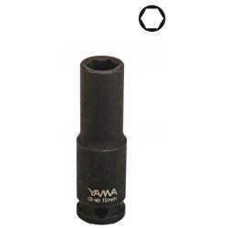 YAMA HAVALI LOKMA 3/8" CrMo Uzun Metrik Lokma YAMA HAVALI LOKMA 3/8" CrMo Uzun Metrik Lokma