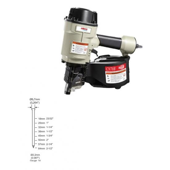 OMEGA MGDCN70 ROLL ÇİVİ TABANCASI 45-70 MM OMEGA MGDCN70 ROLL ÇİVİ TABANCASI 45-70 MM