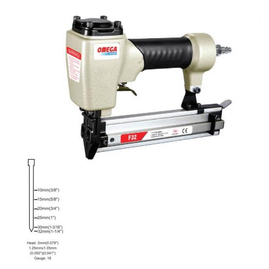 OMEGA MGDF32 HAFİF BAŞLI ÇİVİ TABANCASI 10-32 MM