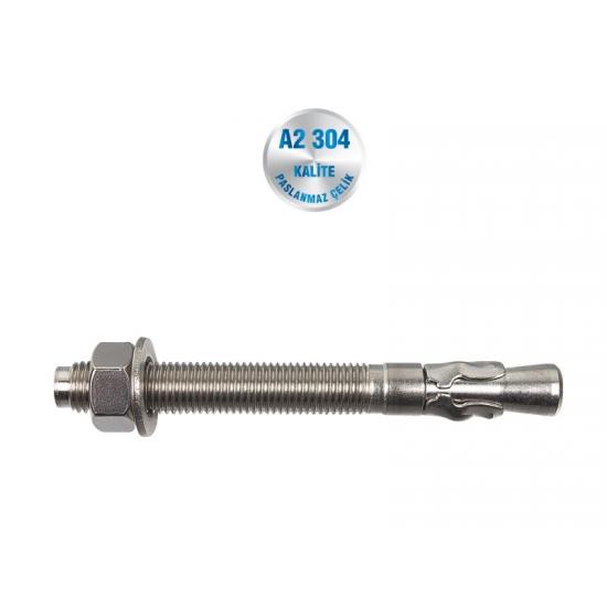 İNOX KLİPSLİ DÜBEL A2-304 KALİTE ART 211 İNOX KLİPSLİ DÜBEL A2-304 KALİTE ART 211