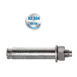 İNOX BORULU DÜBEL A2-304 KALİTE ART 212