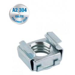 İNOX KAFESLİ SOMUN A2-304 KALİTE ART 232 İNOX KAFESLİ SOMUN A2-304 KALİTE ART 232