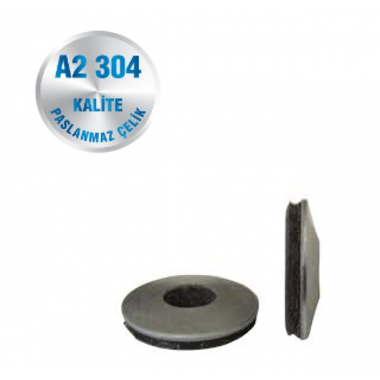 İNOX CONTALI EPDM PUL  A2-304 KALİTE  ART 9055