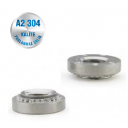 İNOX PRES SOMUN A2-304 KALİTE ART 9064