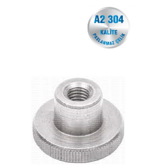 İNOX UZUN TİP AYAR SOMUNU TIRTILLI A2-304 KALİTE DIN 466 İNOX UZUN TİP AYAR SOMUNU TIRTILLI A2-304 KALİTE DIN 466