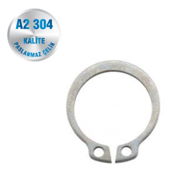İNOX DIŞ SEGMAN A2-304 KALİTE DIN 471 İNOX DIŞ SEGMAN A2-304 KALİTE DIN 471