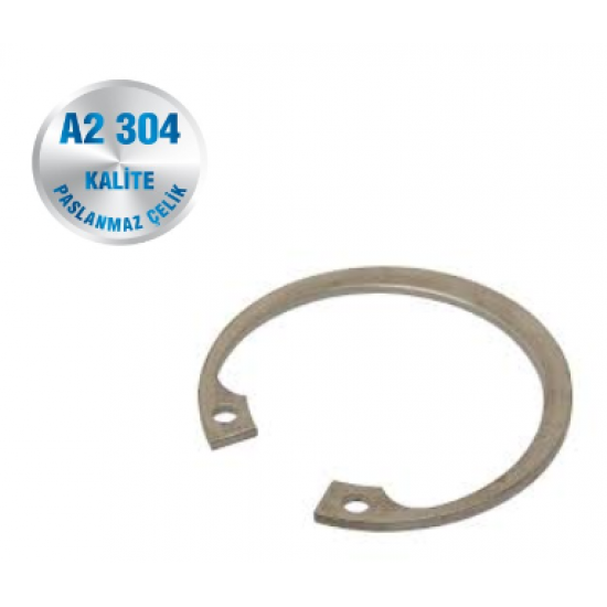 İNOX İÇ SEGMAN A2-304 KALİTE DIN 472 İNOX İÇ SEGMAN A2-304 KALİTE DIN 472