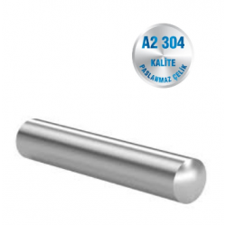 İNOX 2.5 MM PARALEL PİM A2-304 KALİTE DIN 7 İNOX 2.5 MM PARALEL PİM A2-304 KALİTE DIN 7