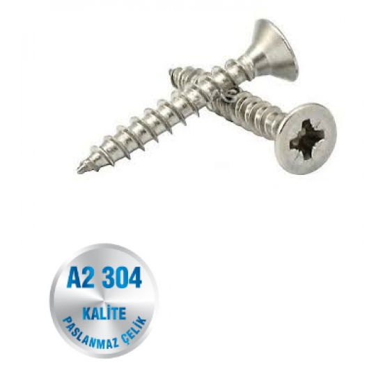 İNOX 3.5 MM YHB SUNTA VİDASI A2-304 KALİTE DIN 7505 İNOX 3.5 MM YHB SUNTA VİDASI A2-304 KALİTE DIN 7505