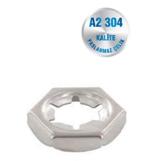İNOX PALNUT A2-304 KALİTE DIN 7967 İNOX PALNUT A2-304 KALİTE DIN 7967