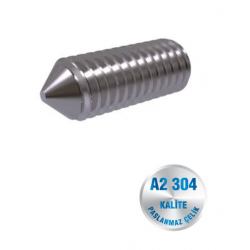 İNOX M10 SİVRİ UÇLU SETİSKUR A2-304 KALİTE DIN 914 İNOX M10 SİVRİ UÇLU SETİSKUR A2-304 KALİTE DIN 914