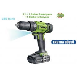VIDO 21V Li-Ion Şarjlı Darbeli Matkap VIDO 21V Li-Ion Şarjlı Darbeli Matkap