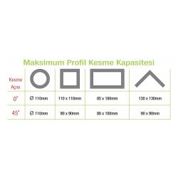 VIDO 2300W 355mm Profil Kesme VIDO 2300W 355mm Profil Kesme