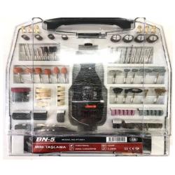 BN-5 CAMLI GREVUR SET 300 PARÇA MİNİ TAŞLAMA BN-5 CAMLI GREVUR SET 300 PARÇA MİNİ TAŞLAMA