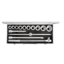 İZELTAŞ 3/4” Altı Köşe Lokma Anahtar Takımı (14 parça, mm) 1119