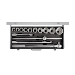 İZELTAŞ 3/4” On İki Köşe Lokma Anahtar Takımı (14 parça, mm) 1120
