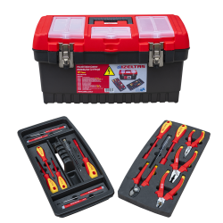 İZELTAŞ 19” Plastik Takım Çantası Elektrikçi Set ( 23 Parça) 8440 00 1023 İZELTAŞ 19” Plastik Takım Çantası Elektrikçi Set ( 23 Parça) 8440 00 1023