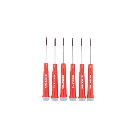 İZELTAŞ Elektronikçi Tip (Klemens) Torx® Uçlu Tornavida Takımı (6 Parça) 4530 İZELTAŞ Elektronikçi Tip (Klemens) Torx® Uçlu Tornavida Takımı (6 Parça) 4530