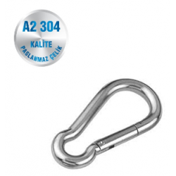 İNOX KARABİNA A2-304 KALİTE ART 8249 İNOX KARABİNA A2-304 KALİTE ART 8249