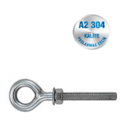 İNOX MAPA VİDALI A2-304 KALİTE ART 8267