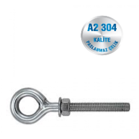 İNOX MAPA VİDALI A2-304 KALİTE ART 8267