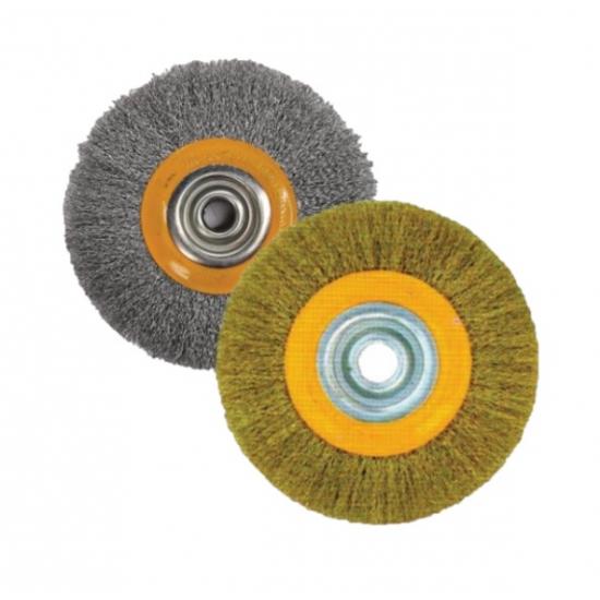 CTM EKO SAÇAKLI DAİRESEL FIRÇA ( 0,3 MM ONDÜLELİ ÇELİK TEL ) CTM EKO SAÇAKLI DAİRESEL FIRÇA ( 0,3 MM ONDÜLELİ ÇELİK TEL )