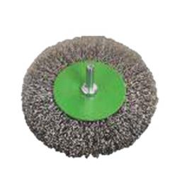 CTM PİMLİ DAİRESEL FIRÇA  0,3 MM CR Nİ PASLANMAZ TEL