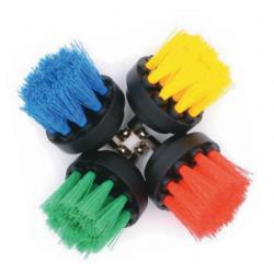 PLASTİK OTO TEMİZLİK  FIRÇA SETİ 4 Parça Çanak Tip